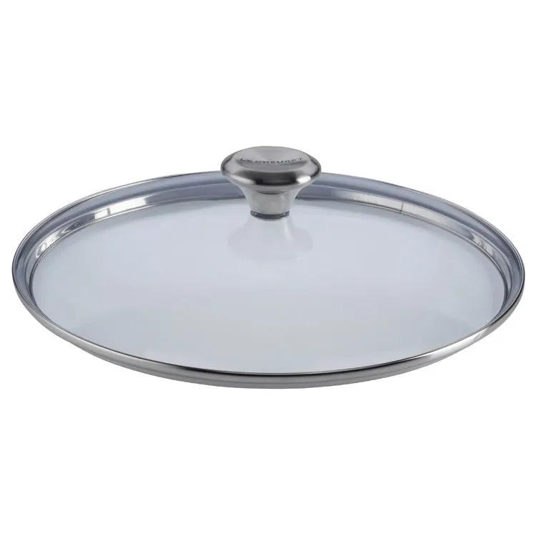 11" Glass Lid with Stainless Steel Knob