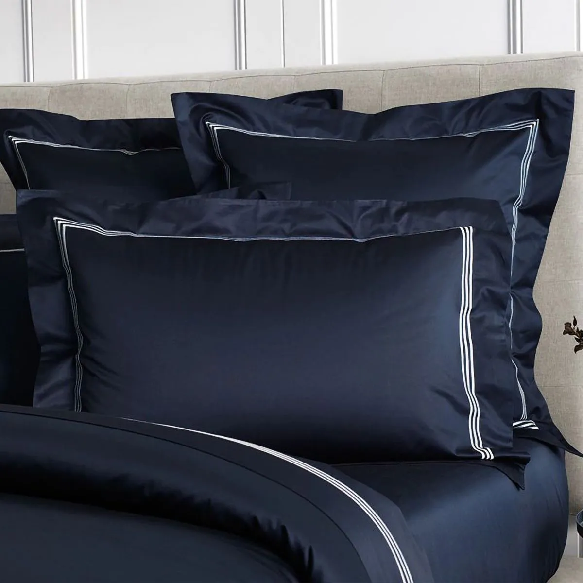 1200TC Palais Lux Midnight Tailored Pillowcase by Sheridan