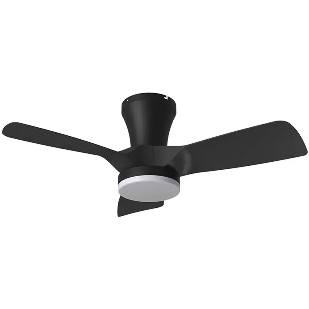 32" Kiwi DC Ceiling Fan White, Black with Light 5507062, 5507063 Vencha Lighting