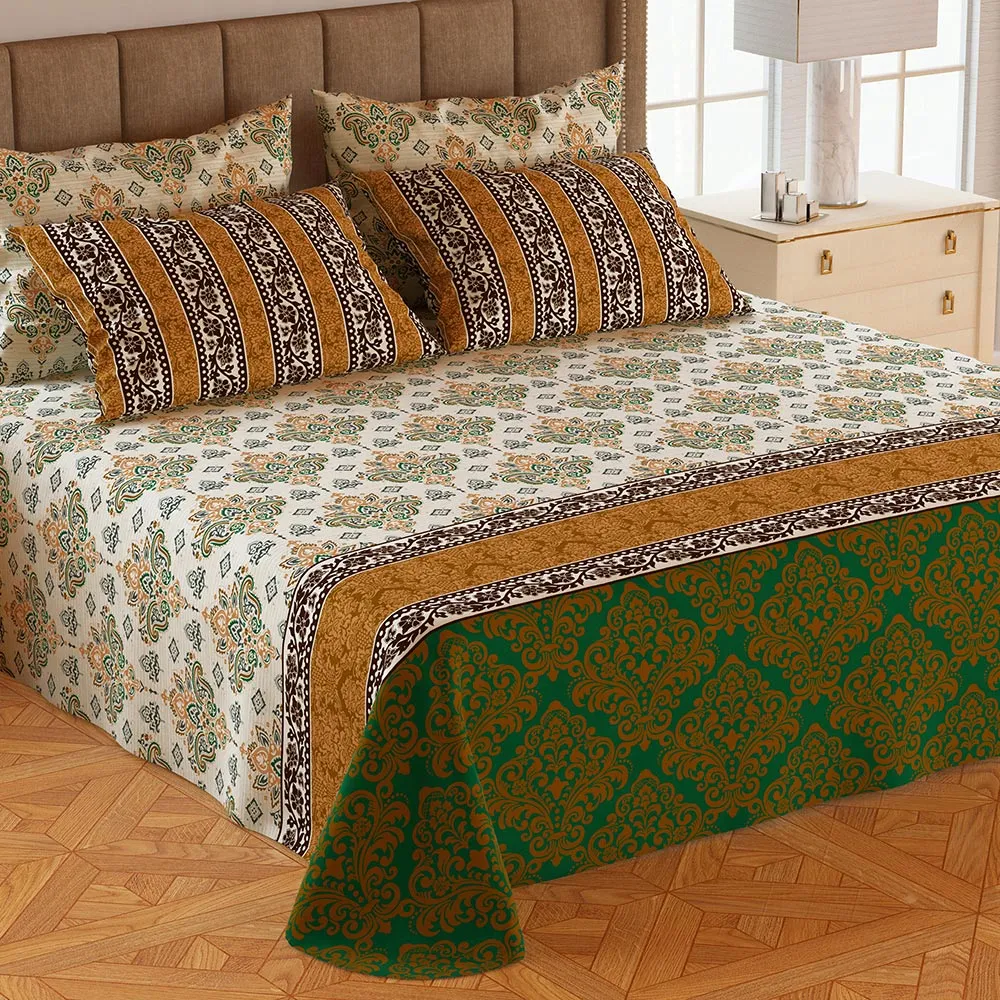 5Pcs Double Bedsheet Set - Y2