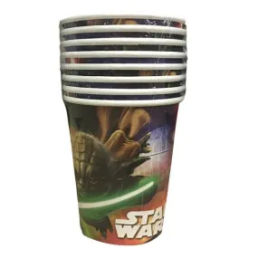 8 Pack Star Wars Paper Cups