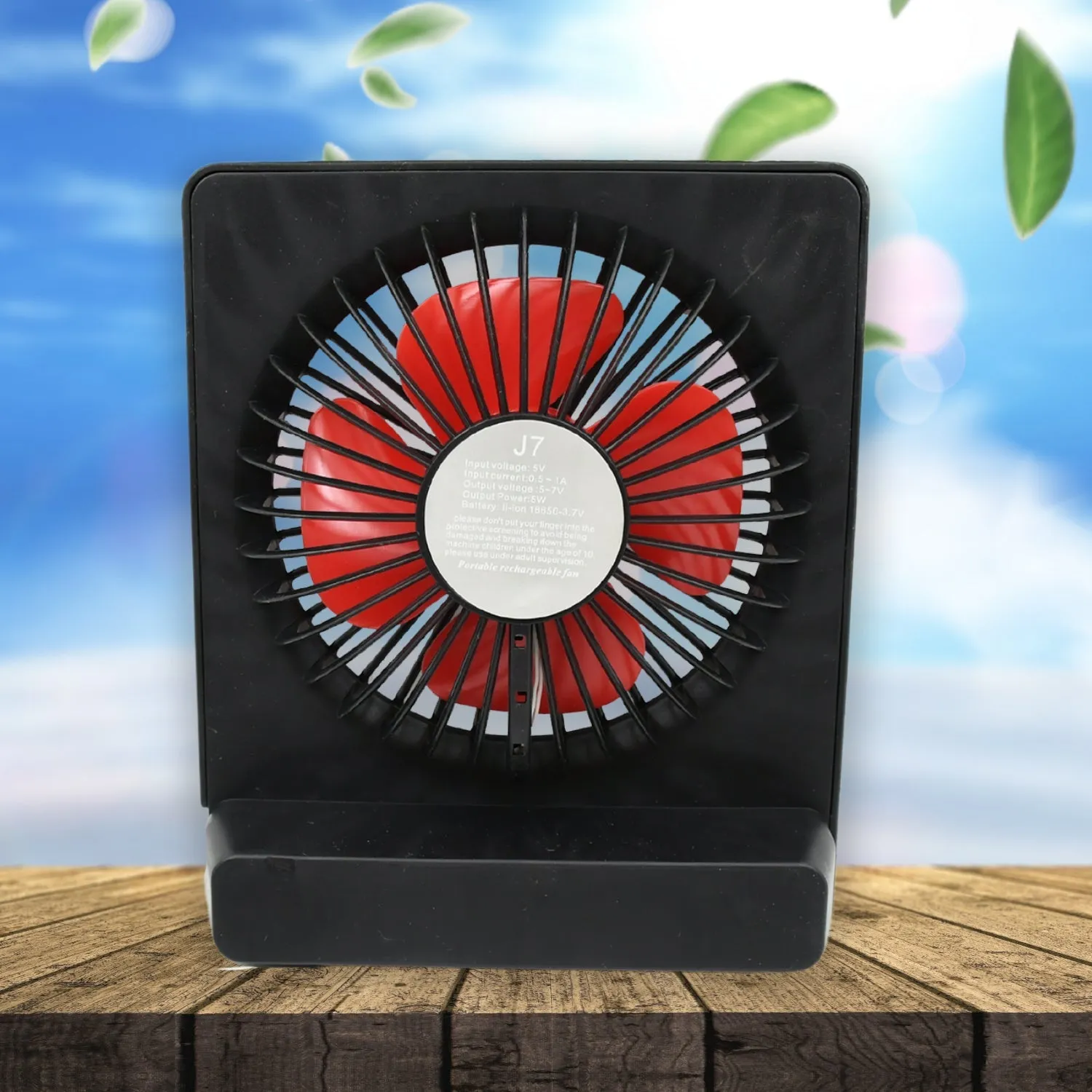 8890 PORTABLE DESK FAN TABLE FAN 1 STEP SPEED SETTING FAN PERSONAL DESK FAN SUITABLE FOR OFFICE ,SCHOOL & HOME USE