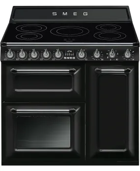 90cm Victoria Range Cooker with Induction Hob | Black