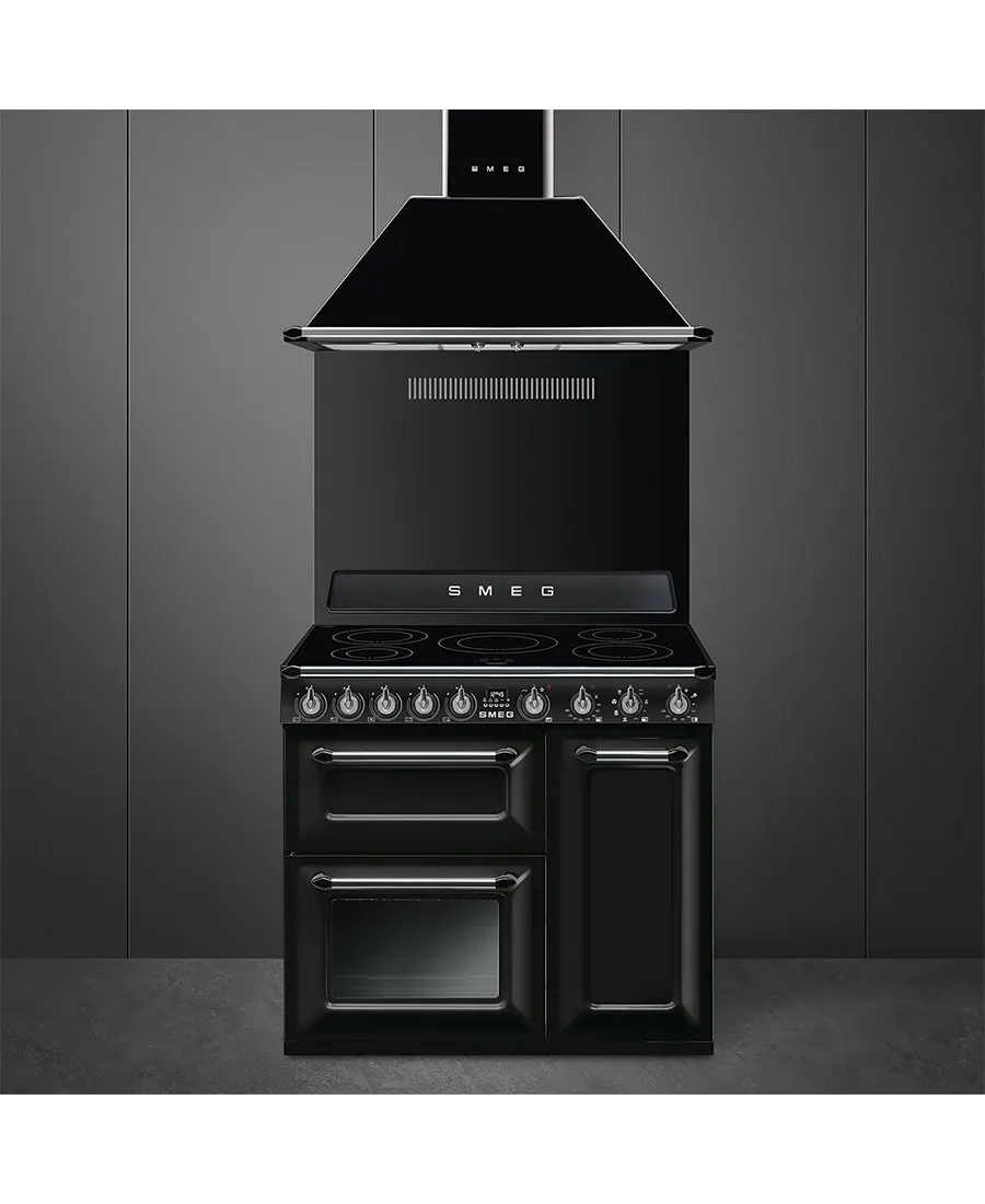 90cm Victoria Range Cooker with Induction Hob | Black