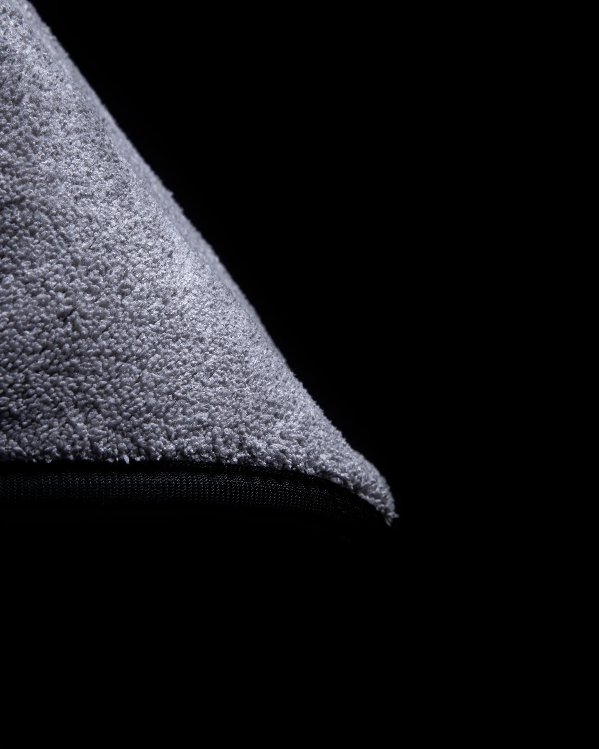 Adam's Grey Plush Microfiber Towel