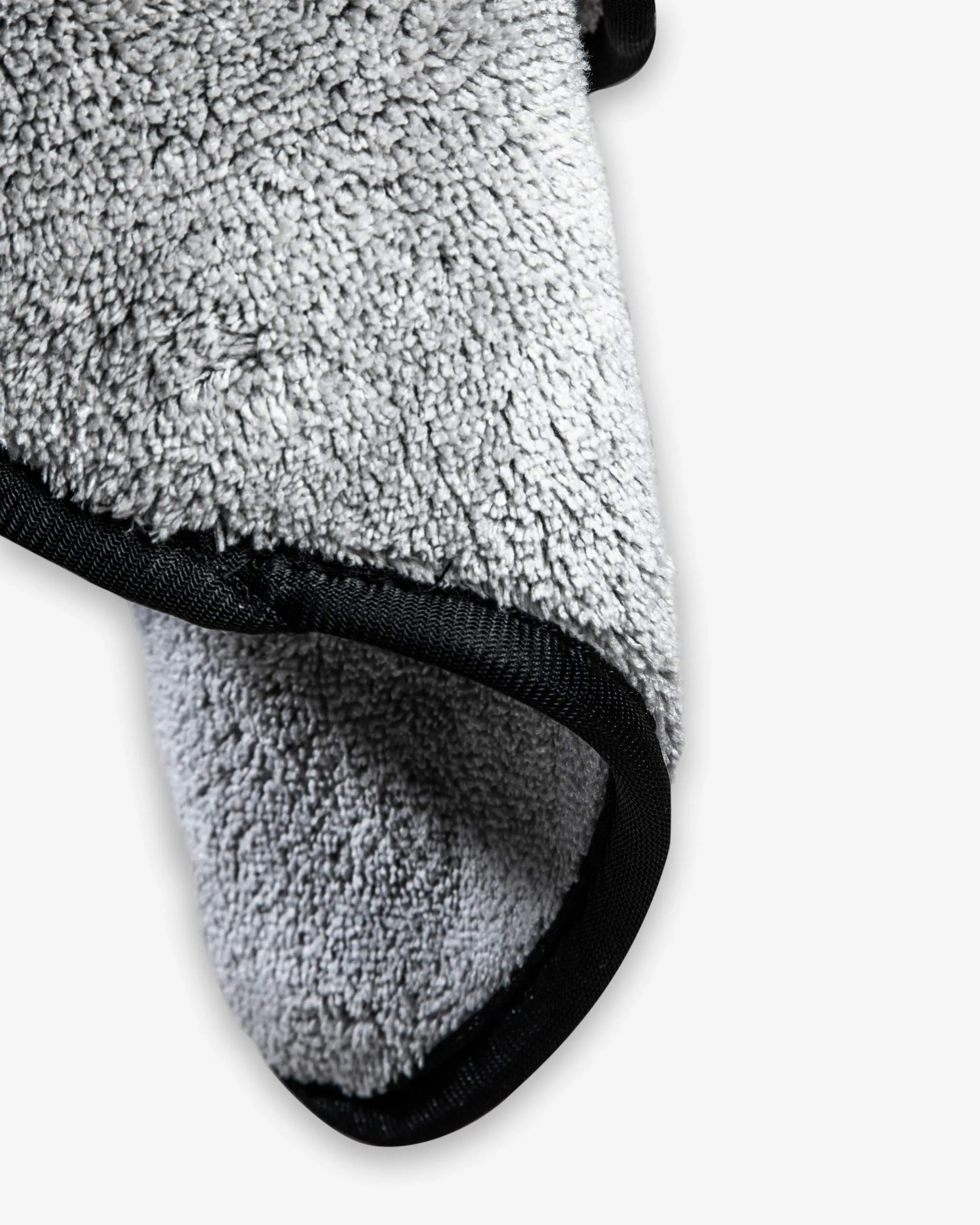 Adam's Grey Plush Microfiber Towel