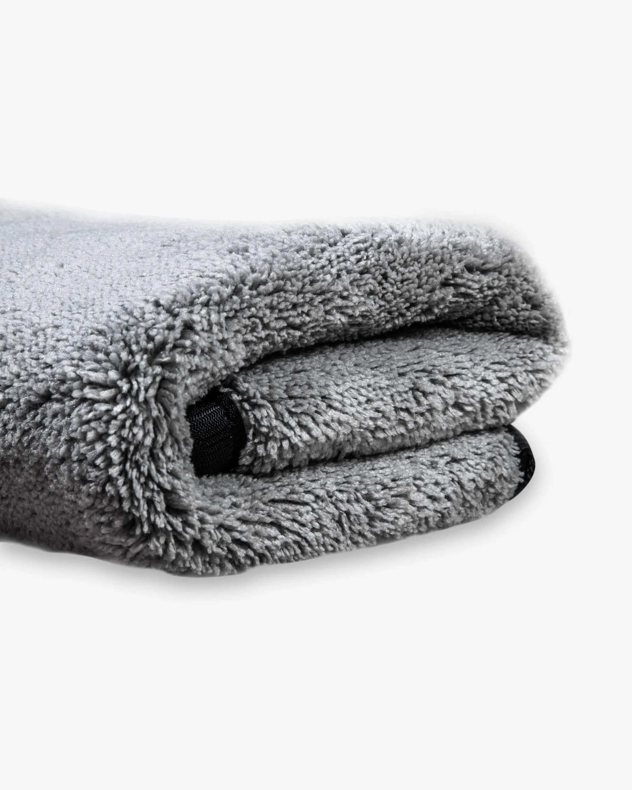 Adam's Grey Plush Microfiber Towel