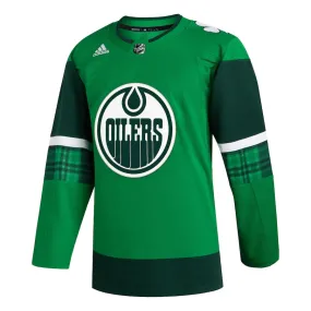 adidas Men's NHL Edmonton Oilers St. Patrick's Day Jersey