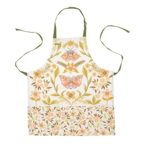 Adult Apron: White Moth