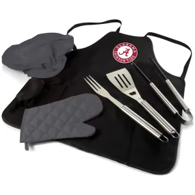 Alabama Crimson Tide - BBQ Apron Tote Pro Grill Set