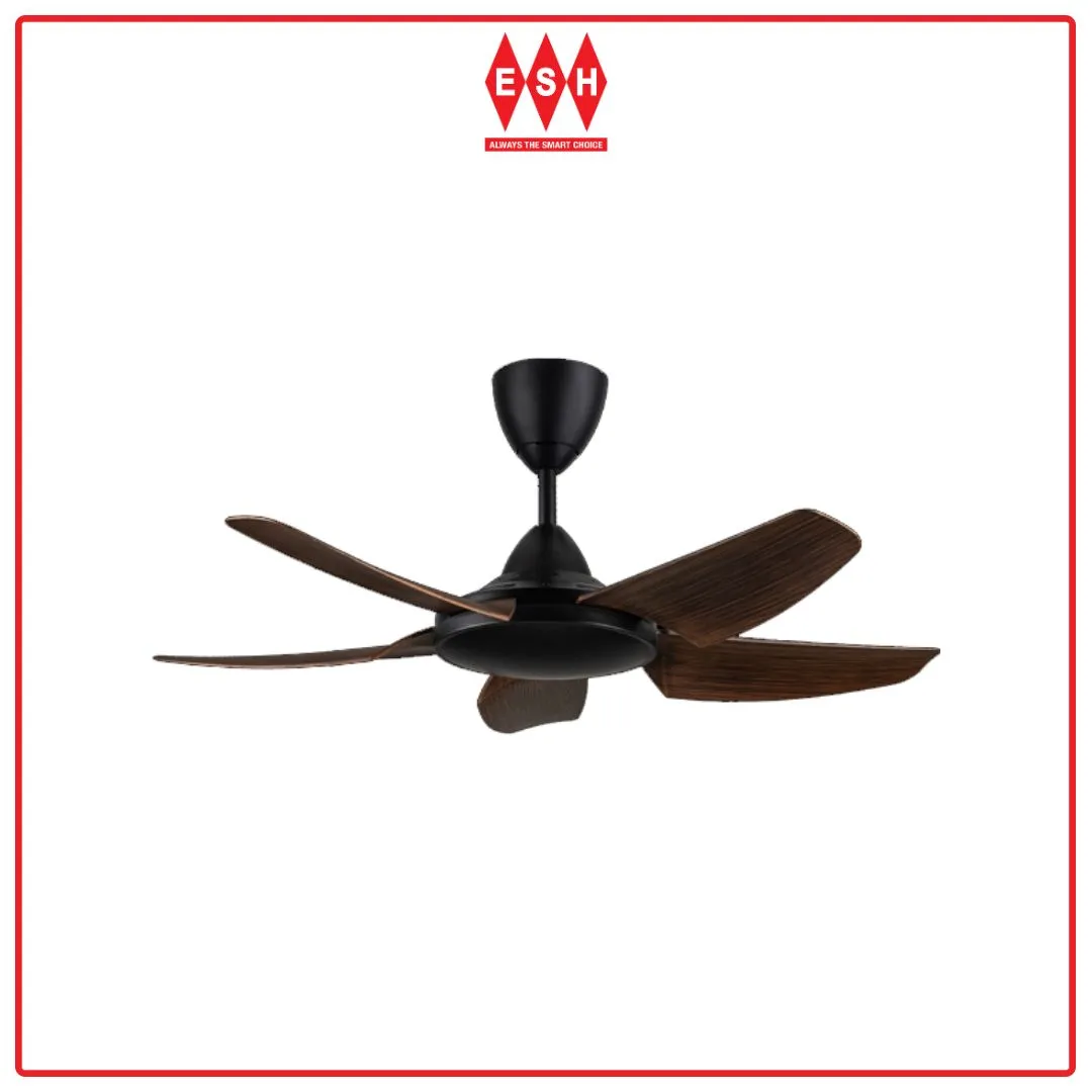 Alpha AX666(DC) 5B/40 40 Inch 5 Blades Ceiling Fan (Walnut)