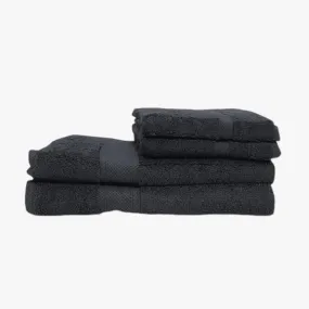 Aria Premium Collection Guest Towel Black