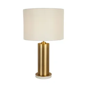 Artemis Marble Metal Table Lamp 65cm