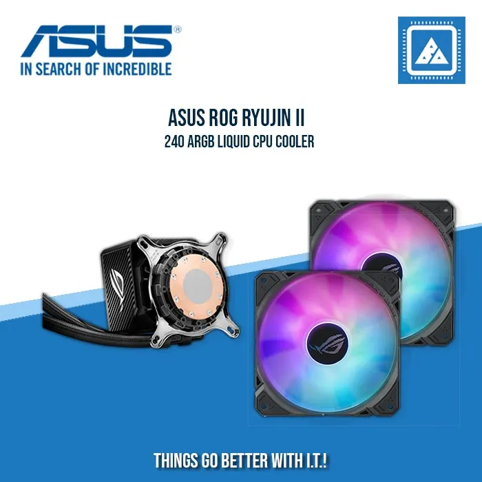 ASUS ROG RYUJIN II 240 ARGB LIQUID CPU COOLER