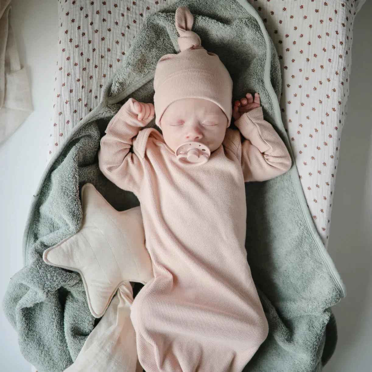 Baby Hooded Towel | Moss