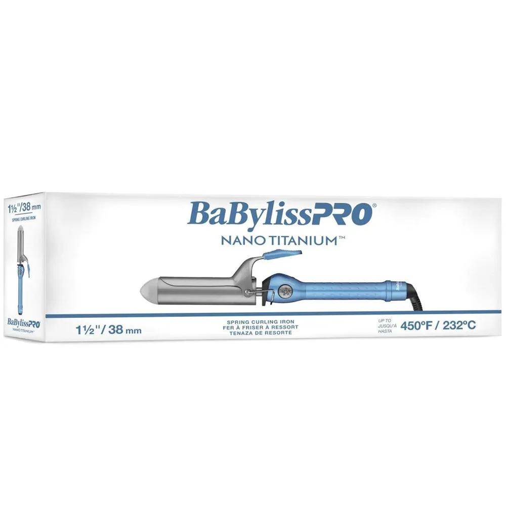 BaByliss Pro Nano Titanium 1½" Spring Curling Iron BNT150S   Babyliss Pro Barberology Industrial Barber Apron