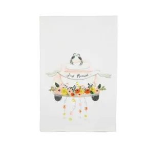 Banner Wedding Towel