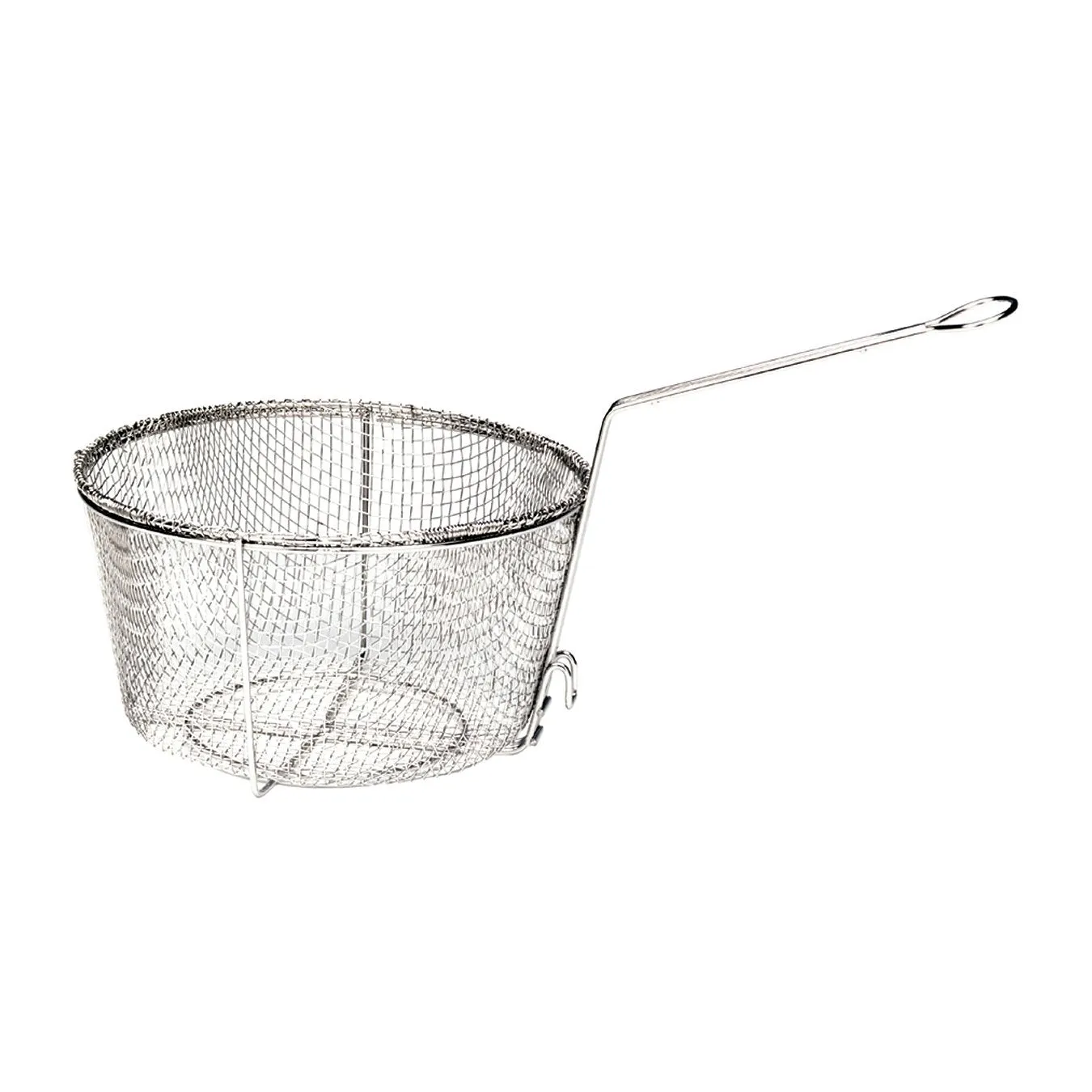 Bayou Classic 0125 Nickel Plated Fry Basket, 11" W  x 5.5" H