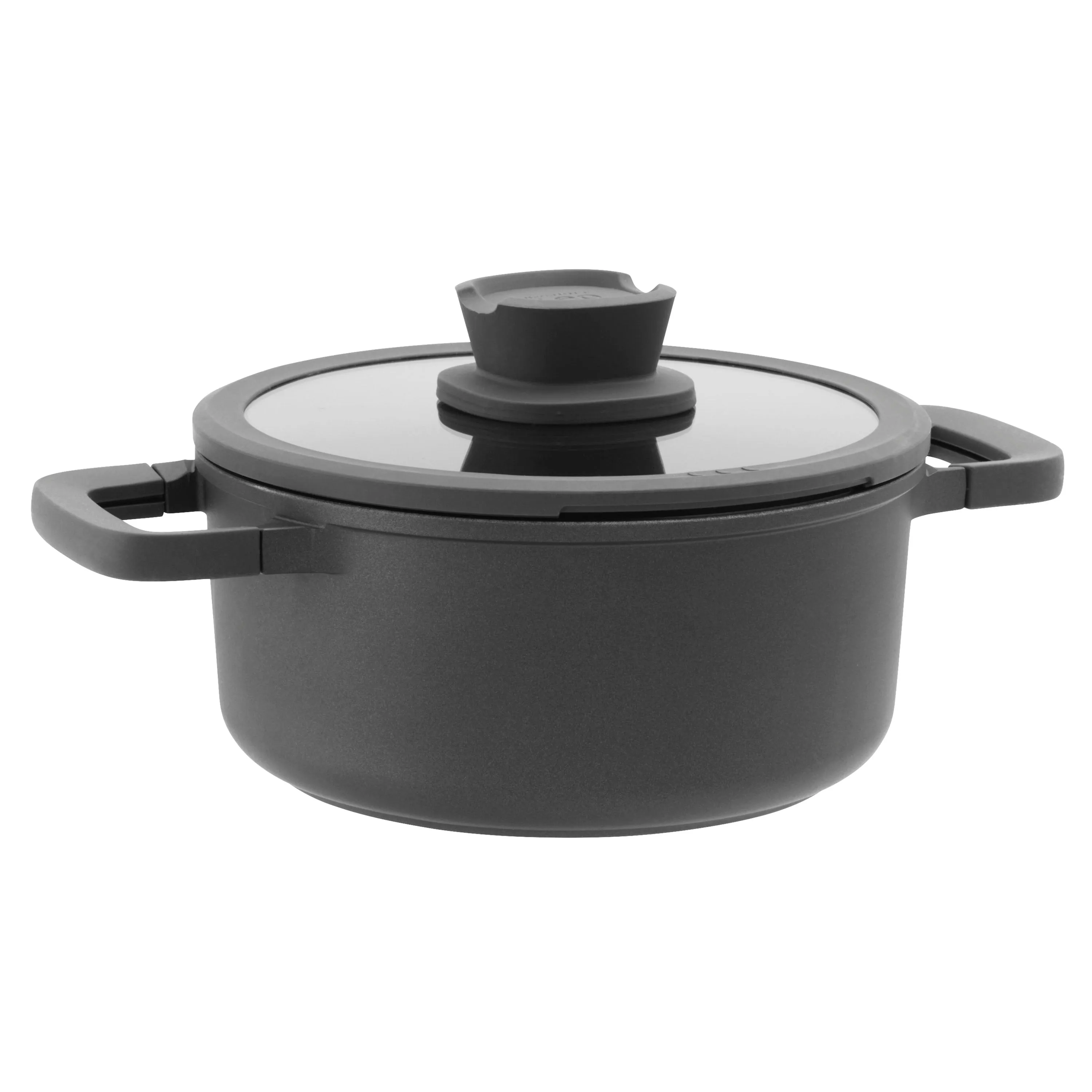 BergHOFF Leo Stone  Nonstick Ceramic 8" Stockpot 3qt., Recycled