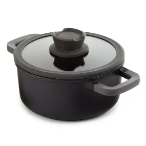 BergHOFF Leo Stone  Nonstick Ceramic 8" Stockpot 3qt., Recycled