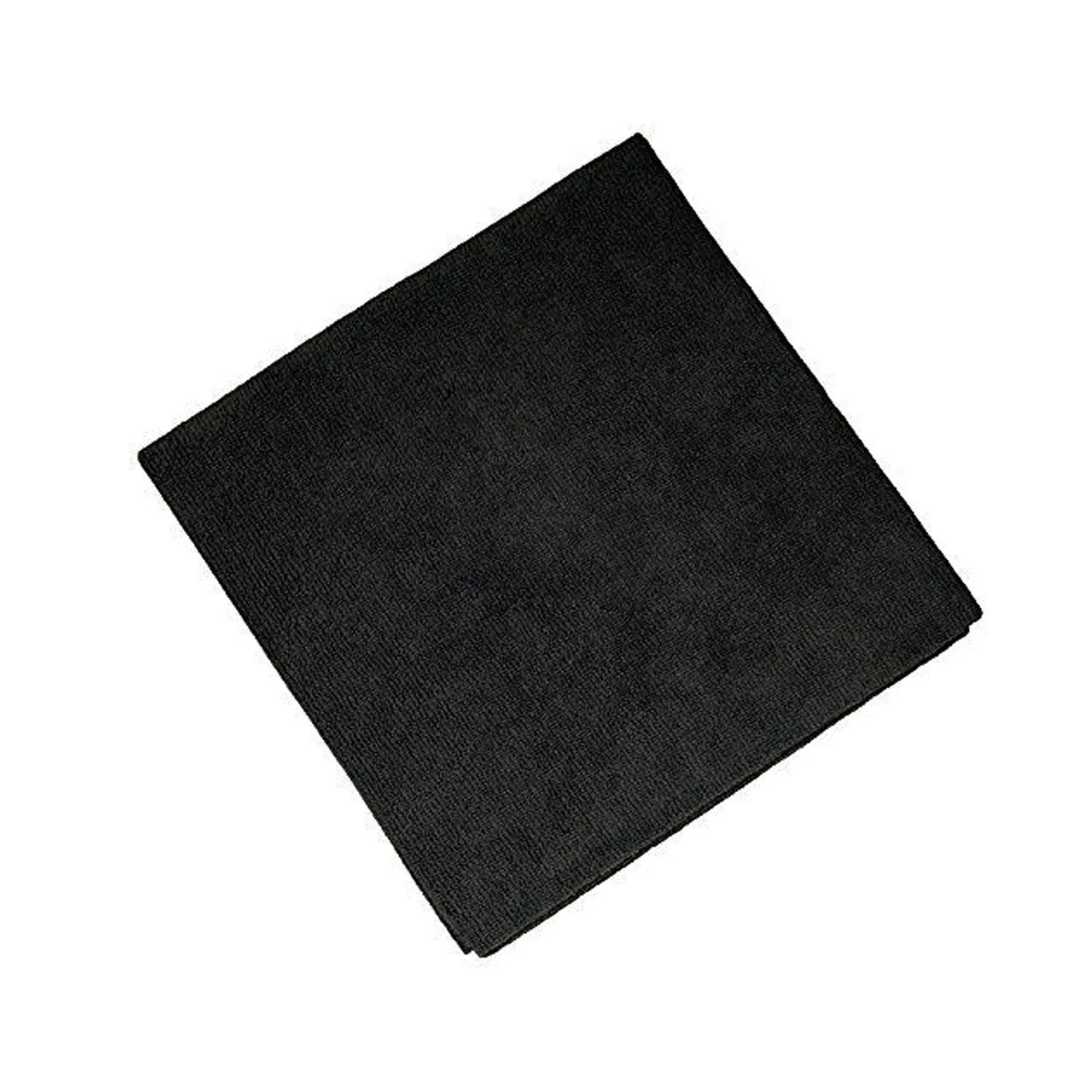 Black Edgeless Microfiber Towels