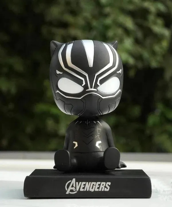 Black Panther Bobblehead Action Figure Bobble Head car Accessory | 11.5 cm |