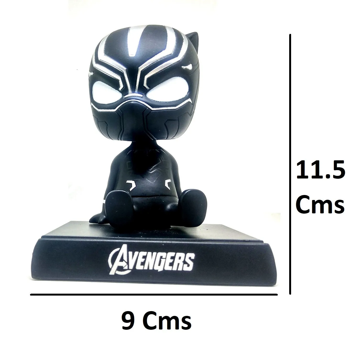 Black Panther Bobblehead Action Figure Bobble Head car Accessory | 11.5 cm |