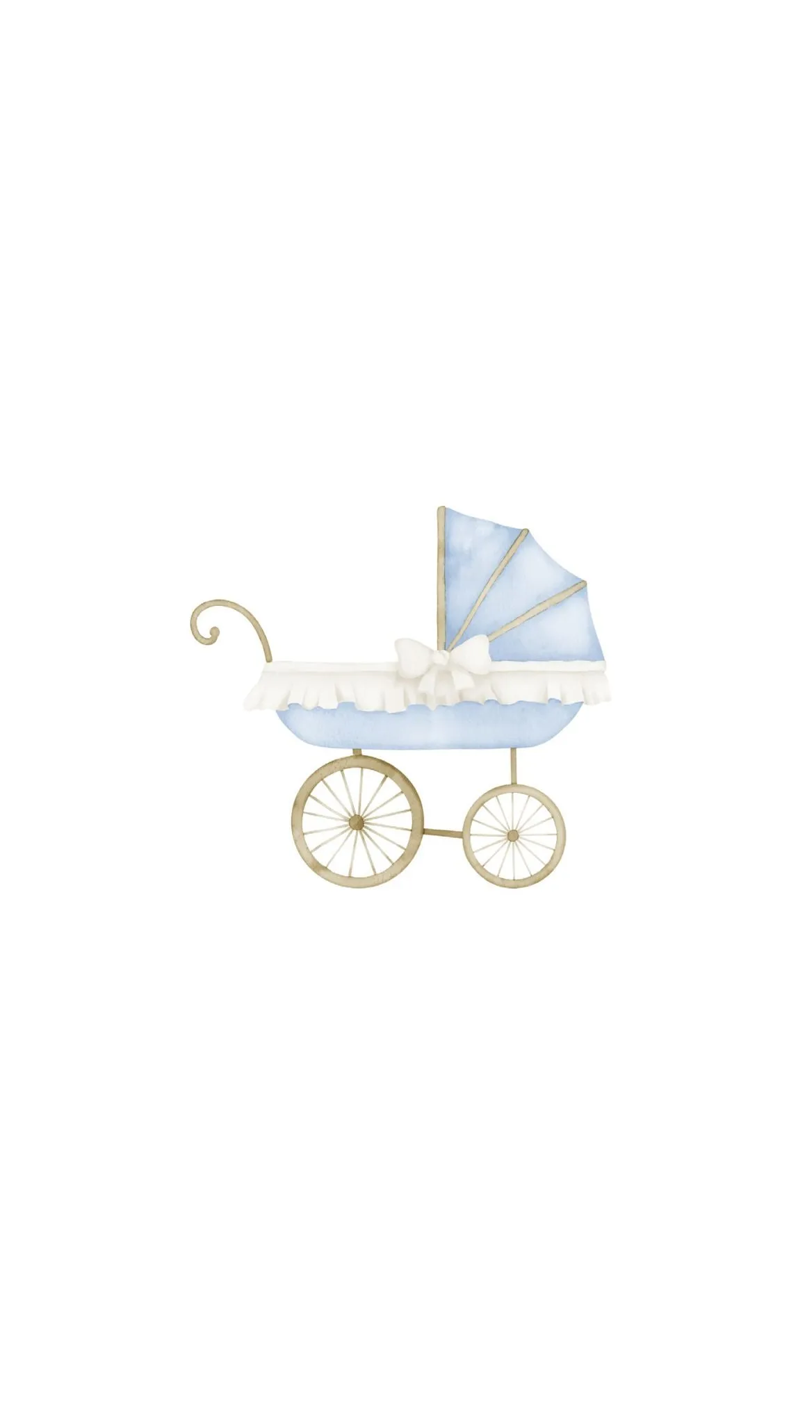 Blue Baby Carriage