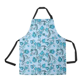 Blue Floral Amour Apron