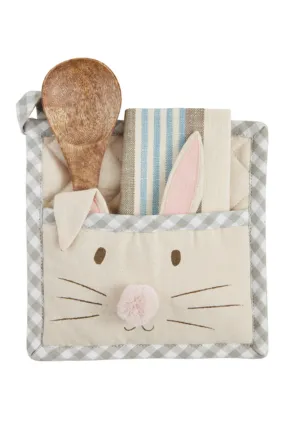 Bunny Pot Holder Set - Square