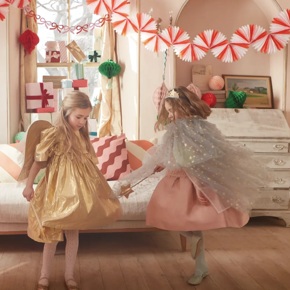 Candy Stripe Honeycomb Garland