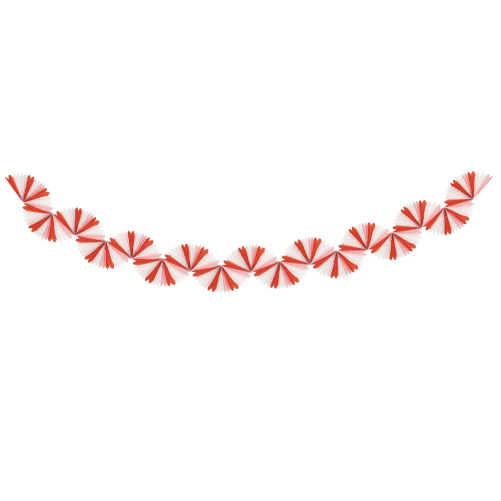 Candy Stripe Honeycomb Garland