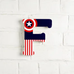 Captain America F Letter