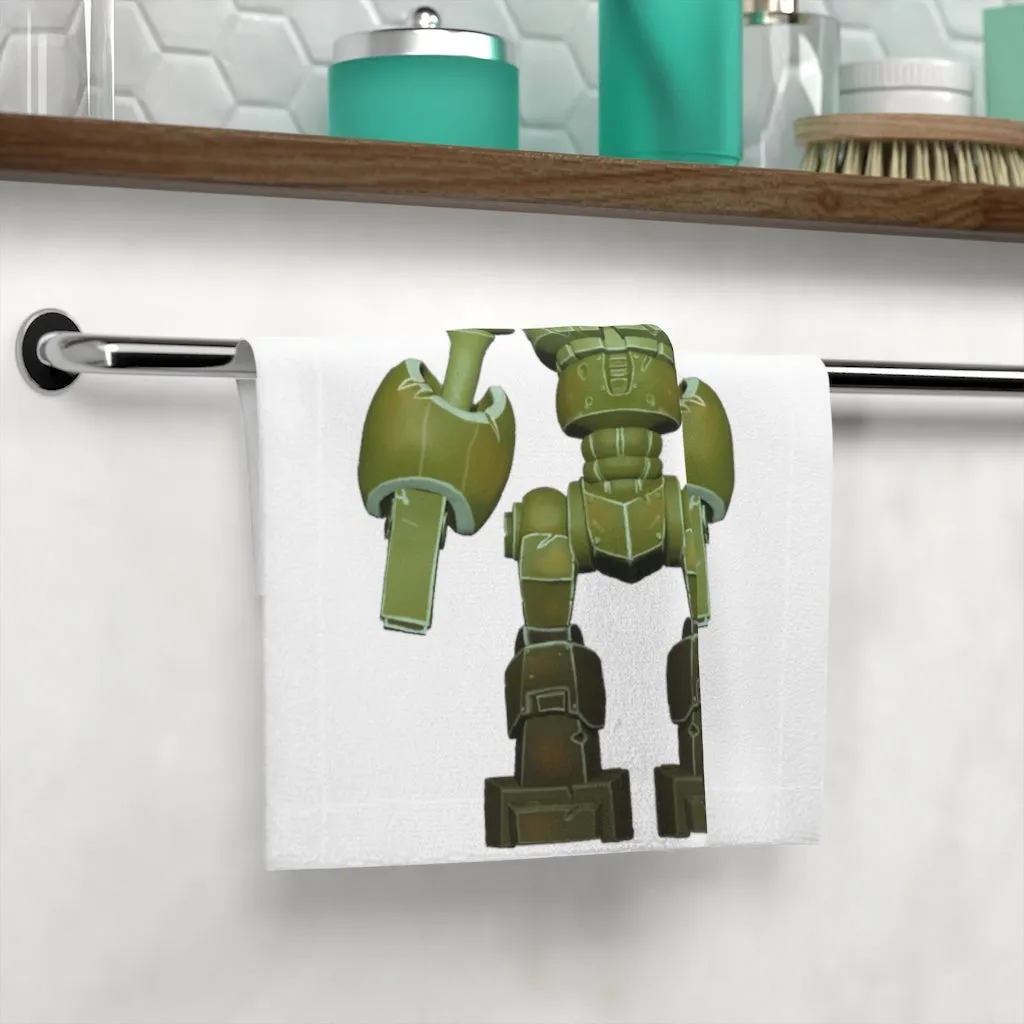 CG Robot Face Towel