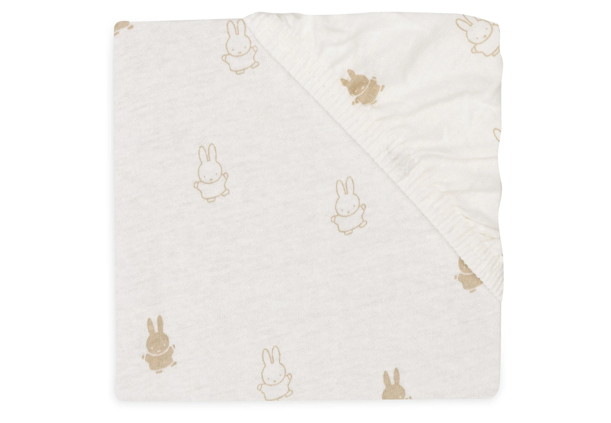 Changing Mat Cover Jersey 50x70cm Happy Miffy - Nougat