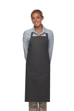 Charcoal Deluxe Butcher Adjustable Apron (No Pockets)