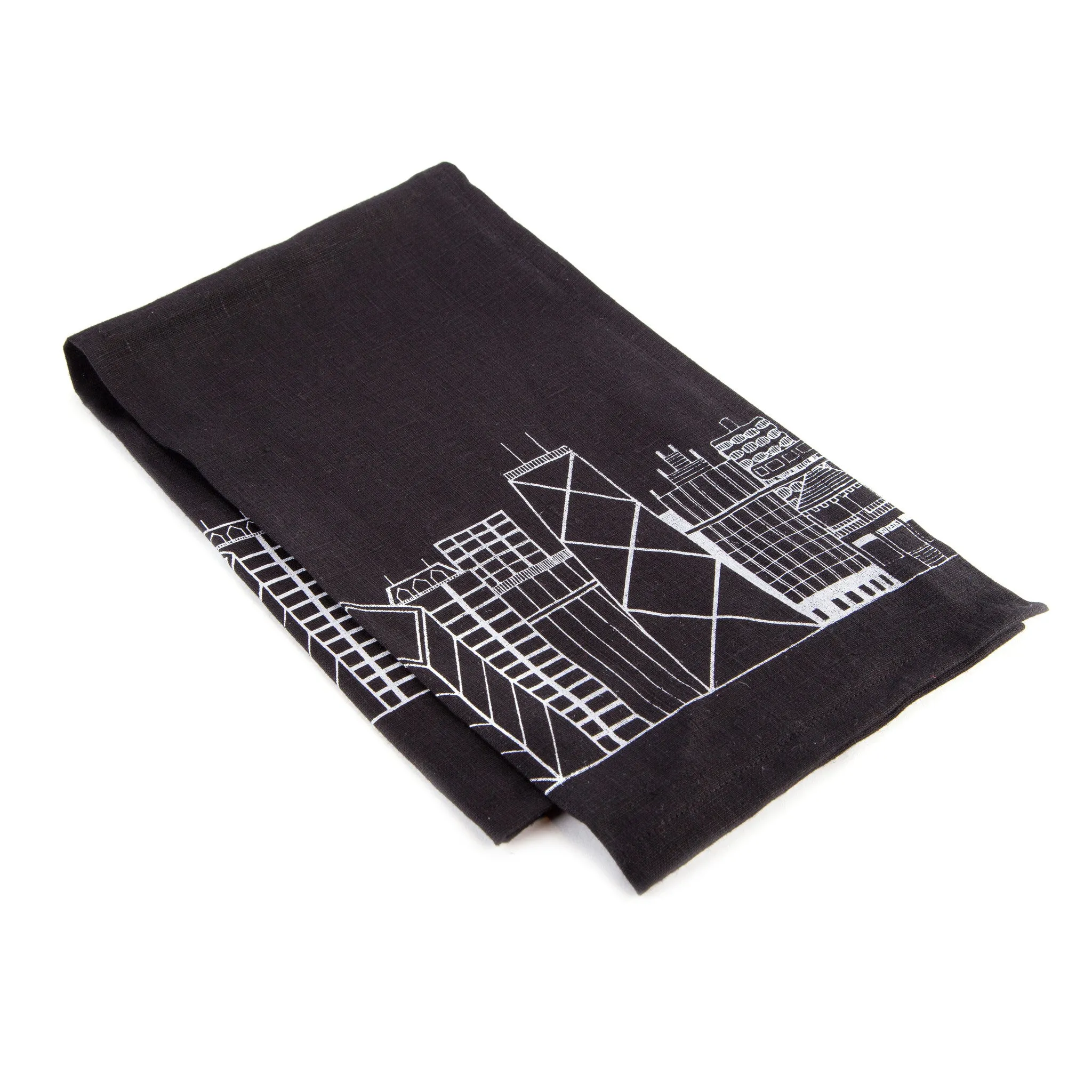 Chicago Skyline Tea Towel