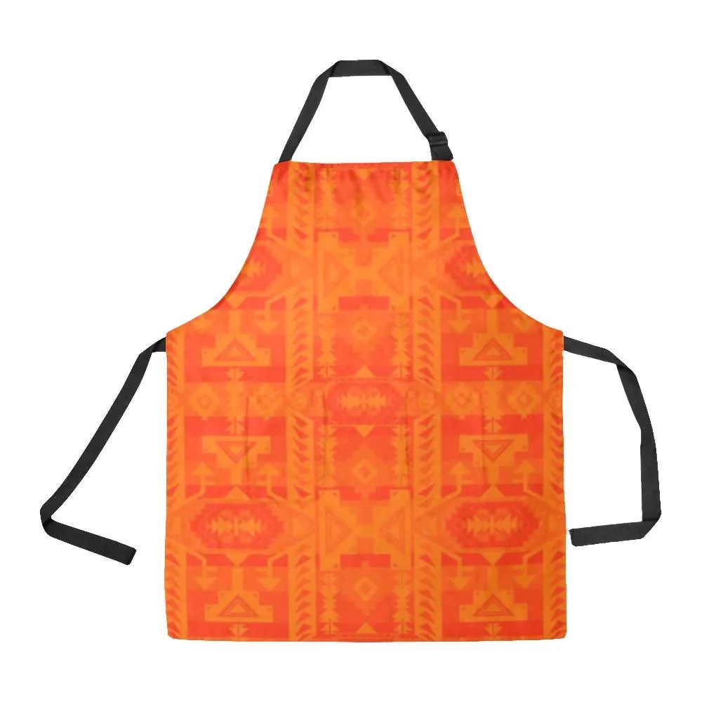 Chiefs Mountain Orange Apron