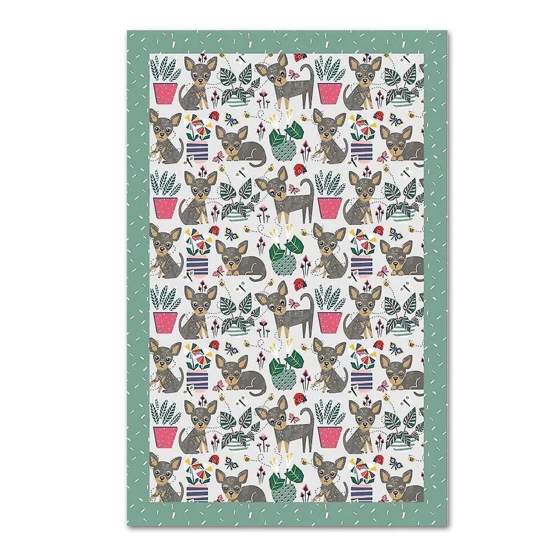 Chihuahua Cotton Tea Towel