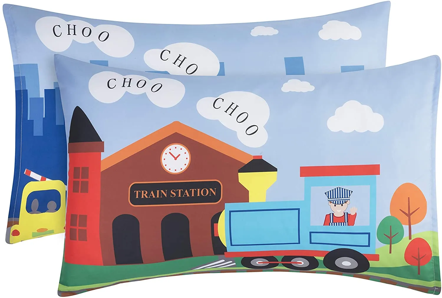 Choo Choo Train 3-Piece Toddler Sheet Set