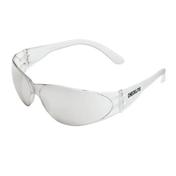 CL119 MCR Safety Checklite CL1 Series Safety Glasses, I/O Clear Mirror Lens