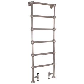 Colossus Tall Steel Mounted Heated Towel Rail