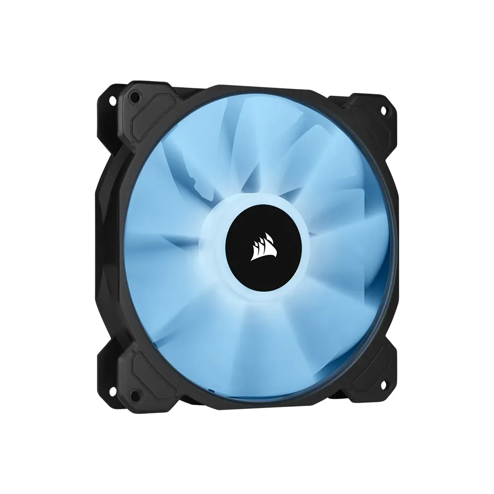 CORSAIR SP140 Elite iCUE RGB 120mm Desktop System Unit PWM Cooling Fan with 1200 RPM Fan Speed and Hydraulic Motor for PC Computer (Black) | CO-9050110-WW