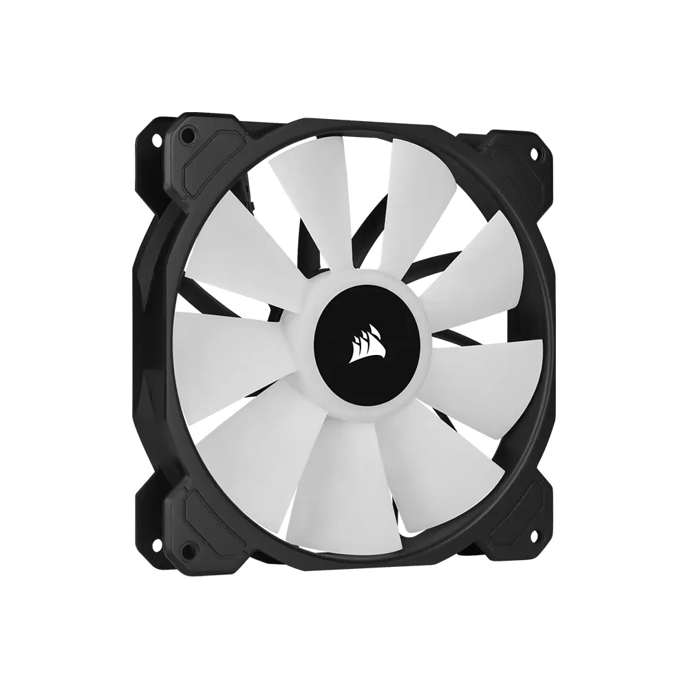 CORSAIR SP140 Elite iCUE RGB 120mm Desktop System Unit PWM Cooling Fan with 1200 RPM Fan Speed and Hydraulic Motor for PC Computer (Black) | CO-9050110-WW