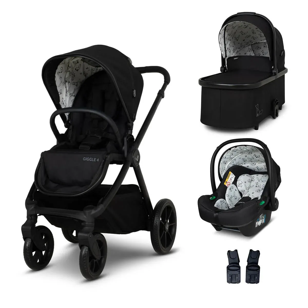 Cosatto Giggle 4 Car Seat Bundle Foxed