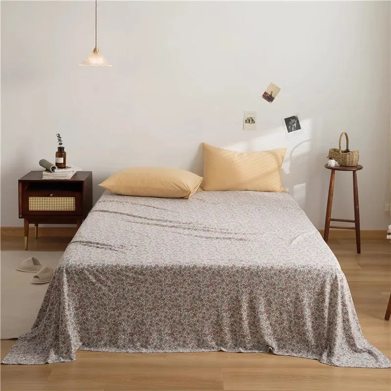 Cotton Floral Bed Sheets