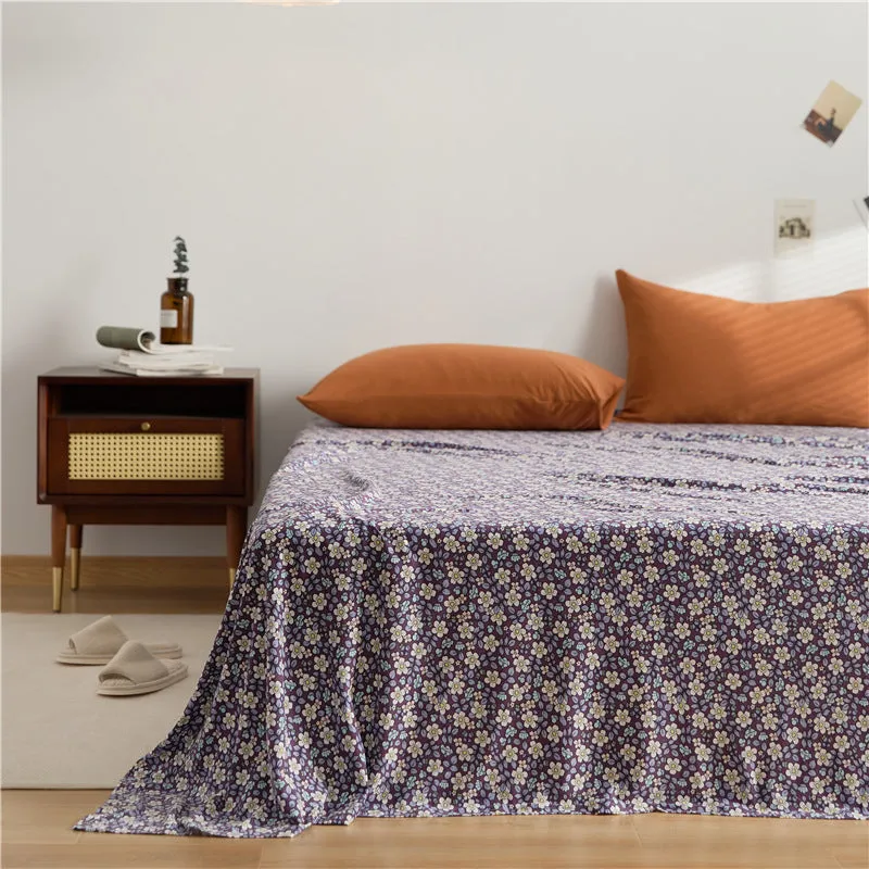 Cotton Floral Bed Sheets