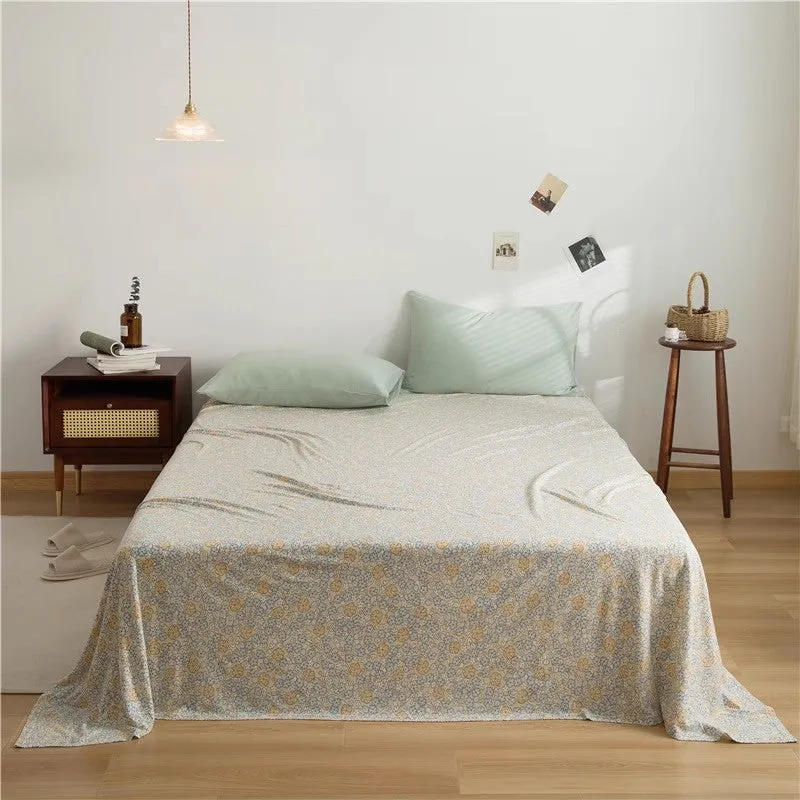 Cotton Floral Bed Sheets