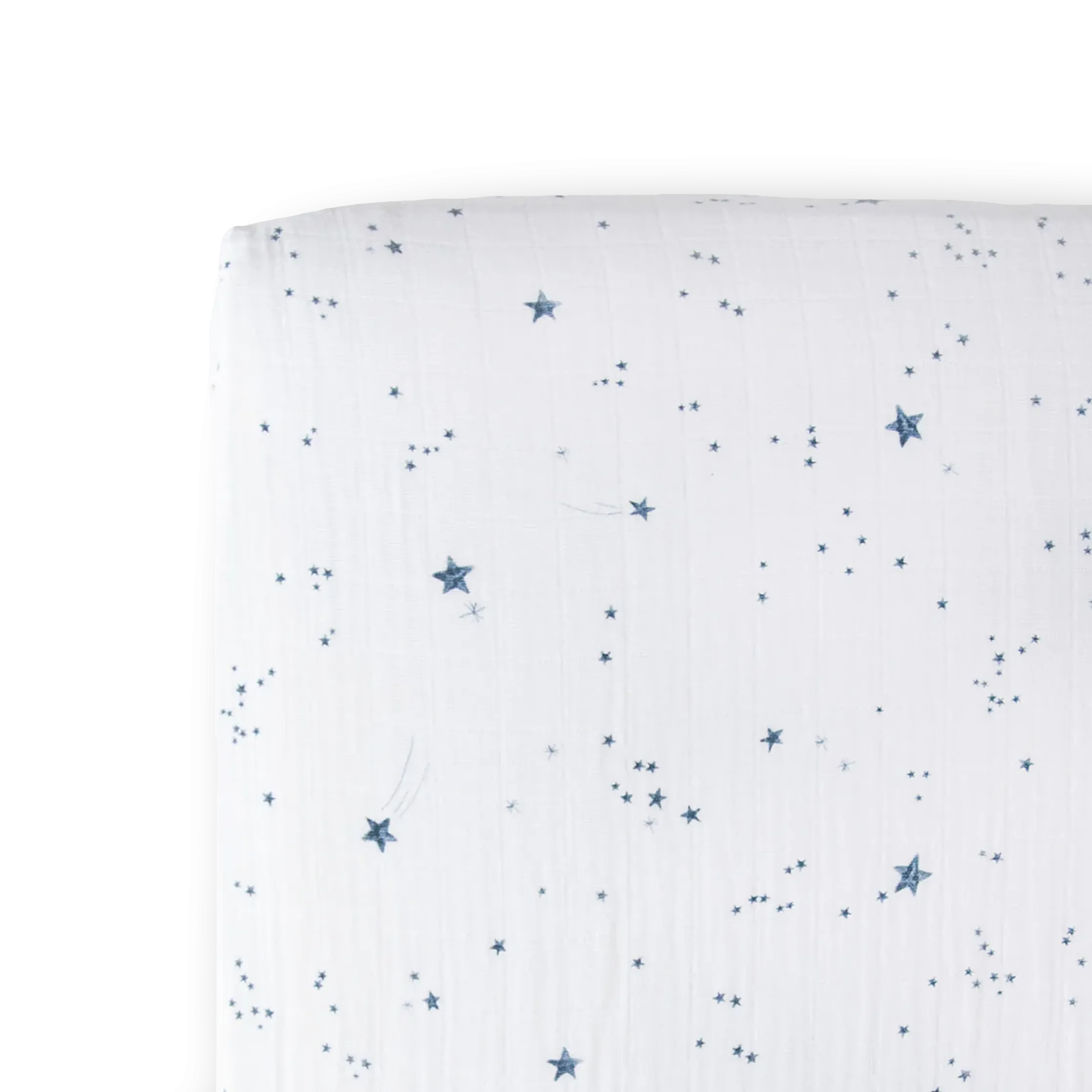 Cotton Muslin Crib Sheet - Shooting Stars