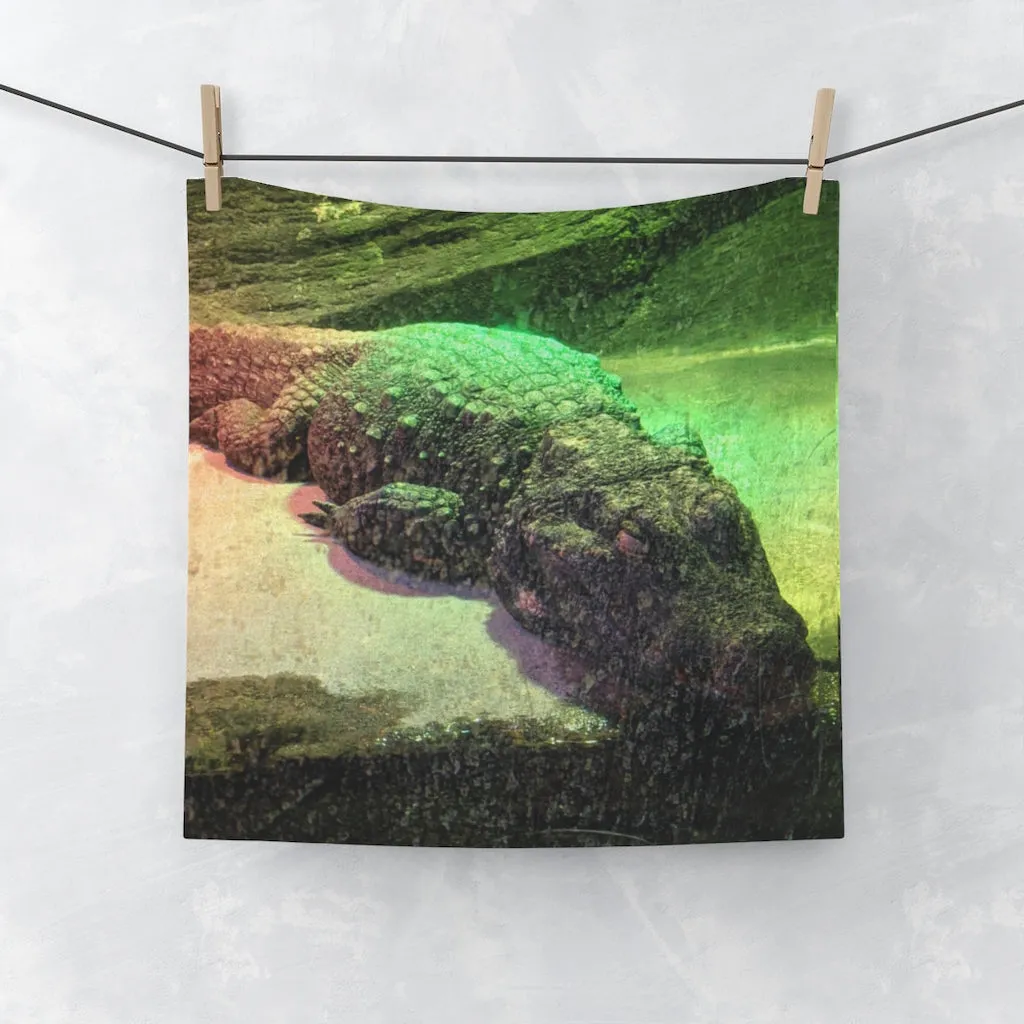 Crocodile Face Towel